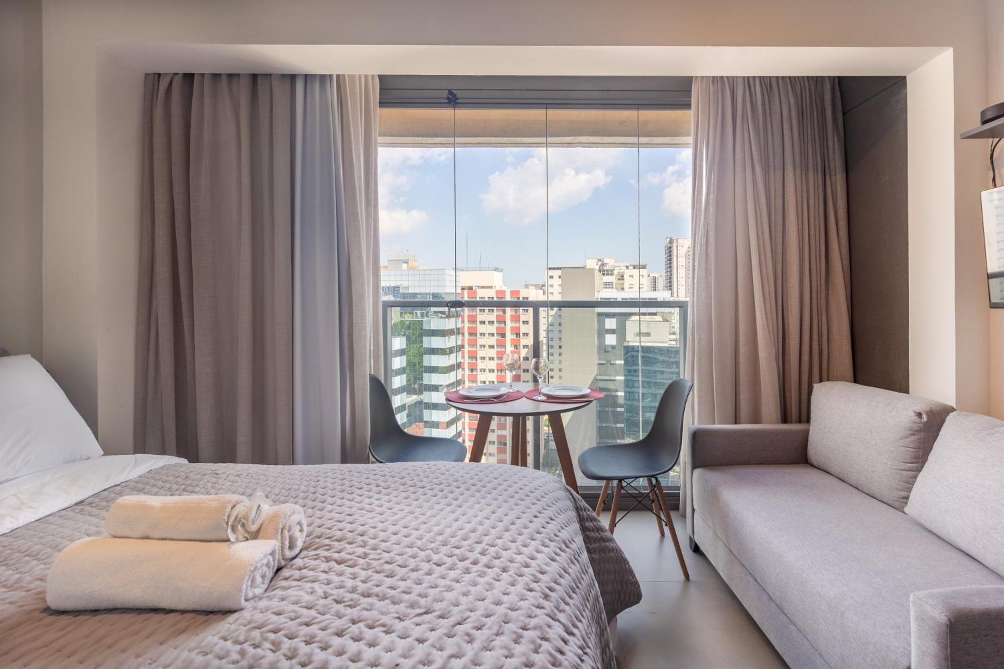 Yume On Paulista Apartment เซาเปาโล ภายนอก รูปภาพ